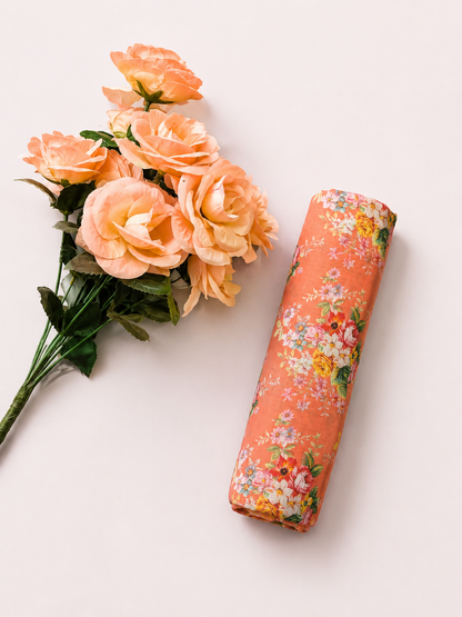 FizzabyZahir Coral Blossom – Premium Printed Lawn 2 Piece Unstitched Suit