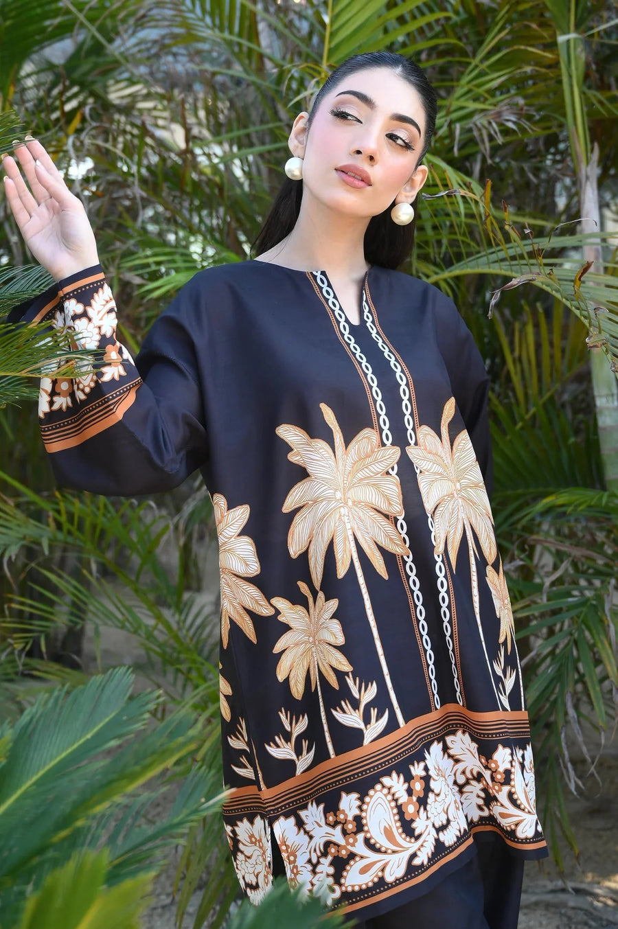 Plam Digital Print Co-Ord Set Premium Collection
