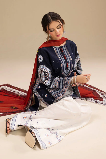 Rangrez Farshi Shalwar Embroidered 3PC Premium Collection