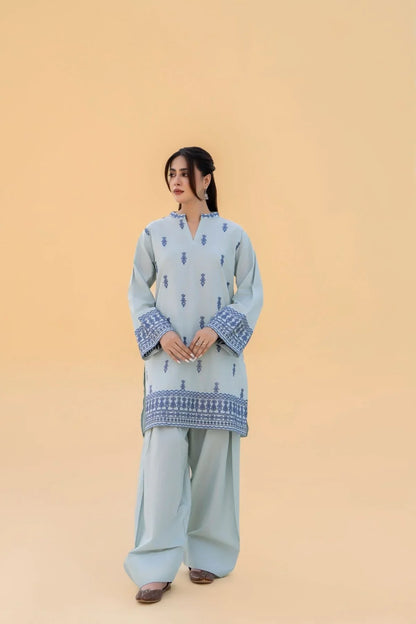 Dina Embroidered Farshi Shalwar 2PC