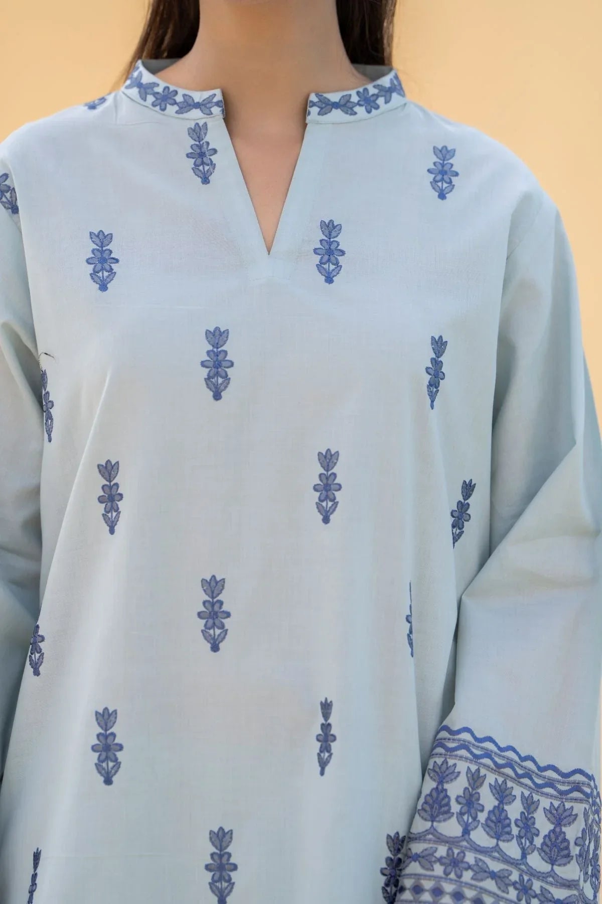Dina Embroidered Farshi Shalwar 2PC