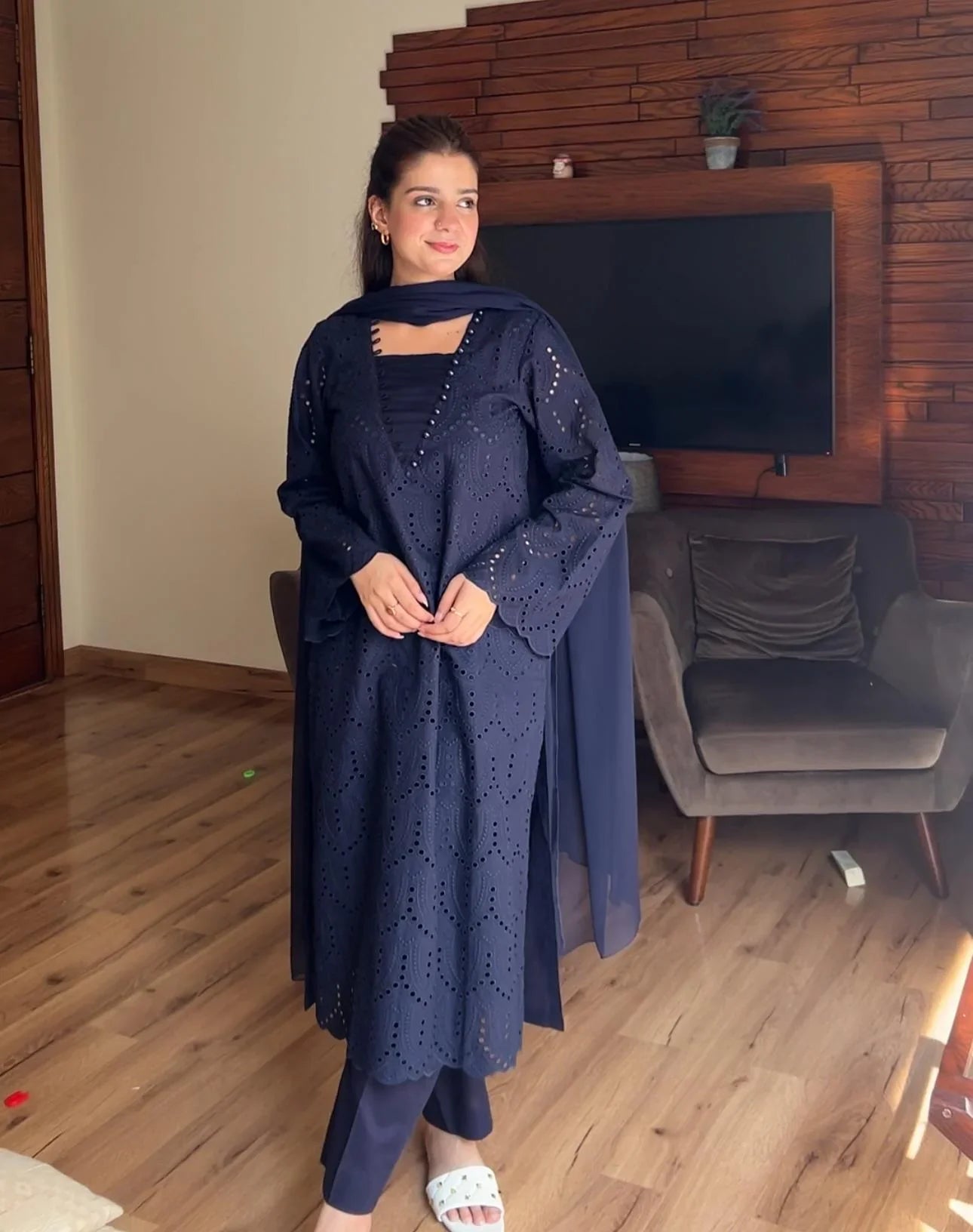 Chicken Kari Embroidered 3PC Luxury Collection