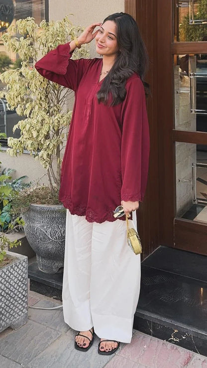 Afsha Embroidered 2PC Premium