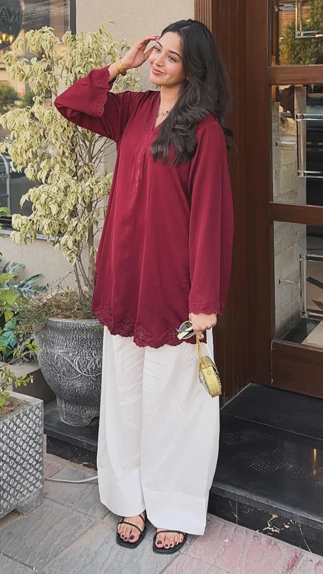 Afsha Embroidered 2PC Premium