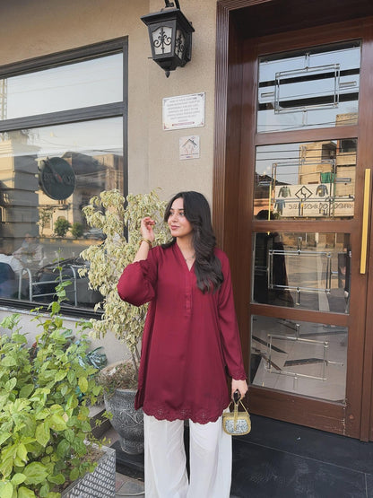 Afsha Embroidered 2PC Premium