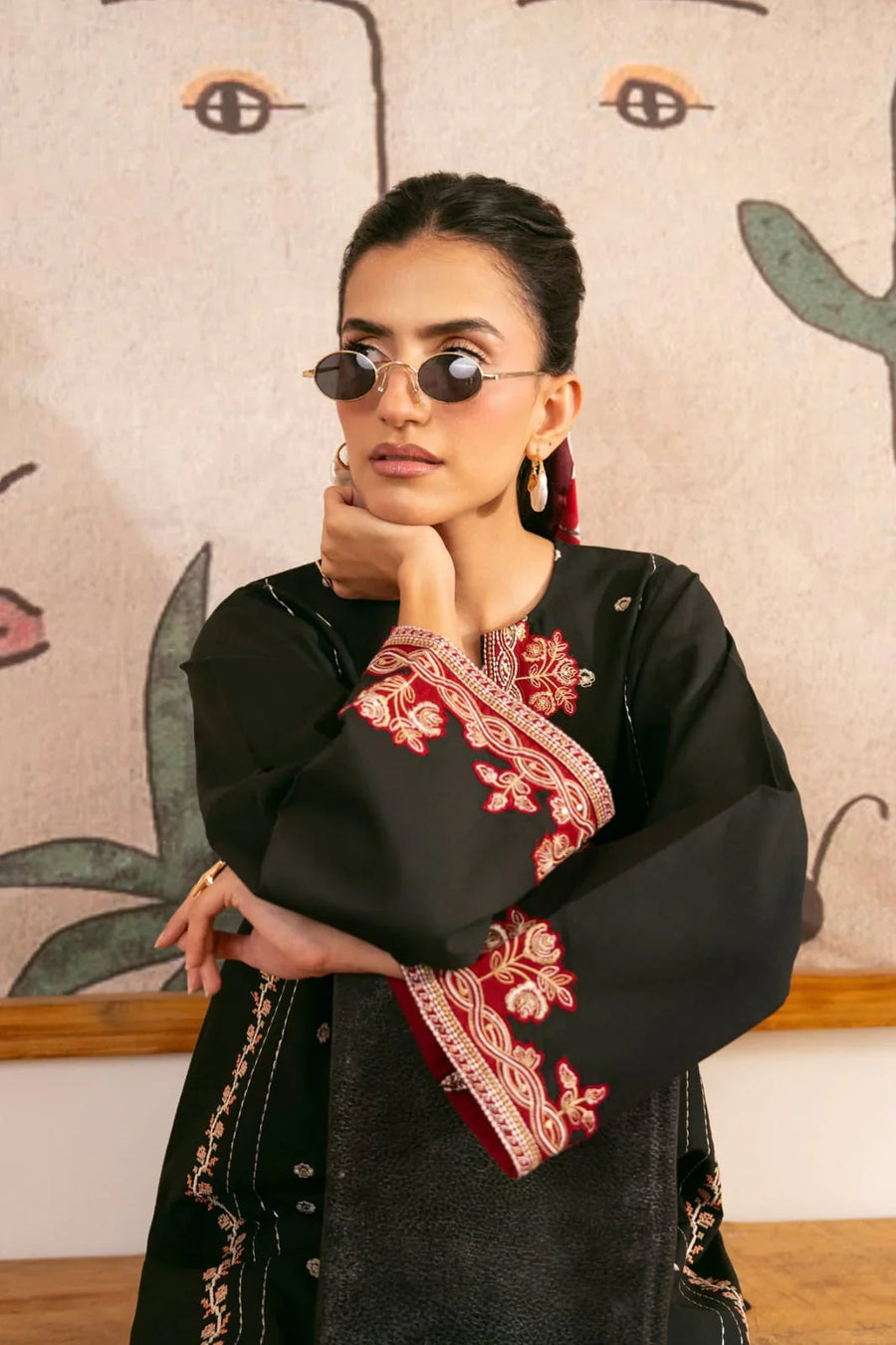 Shadow Embroidered 2PC Lawn Set