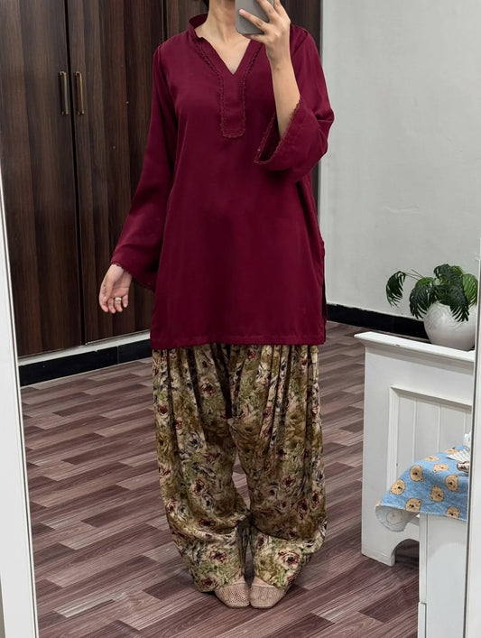 Parisa Digital Farshi Shalwar Set Premium Collection