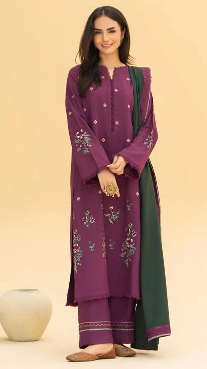 Kaira Embroidered 3PC Premium Arabic Lawn Summer Collection