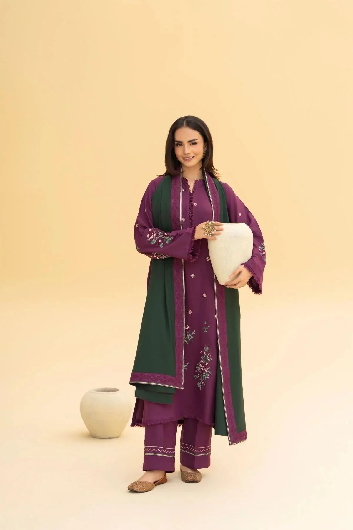 Kaira Embroidered 3PC Premium Arabic Lawn Summer Collection
