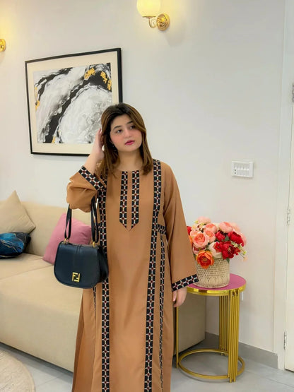 Zainab Emb Airline Style 2PC Premium Arabic Lawn