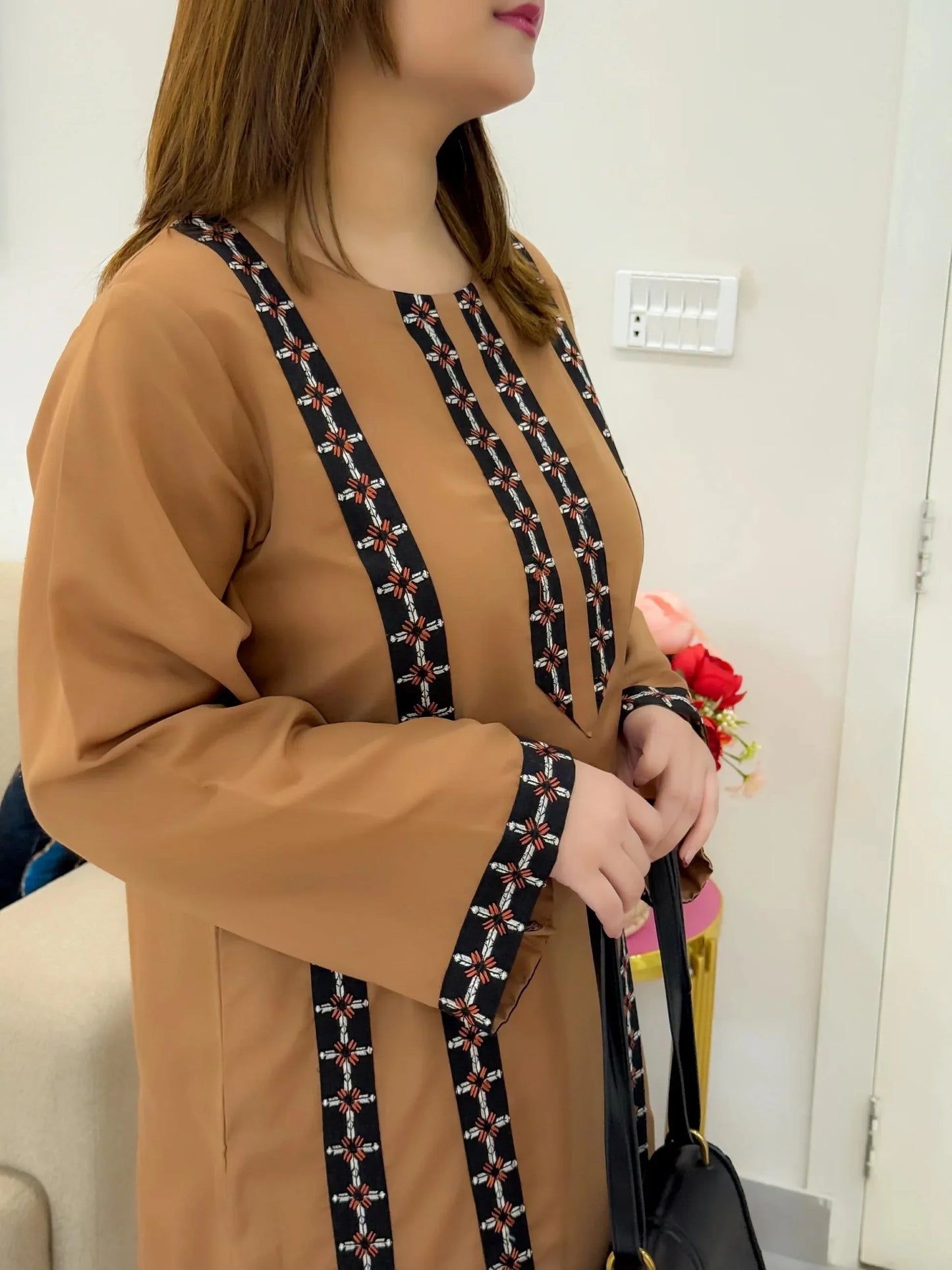 Zainab Emb Airline Style 2PC Premium Arabic Lawn