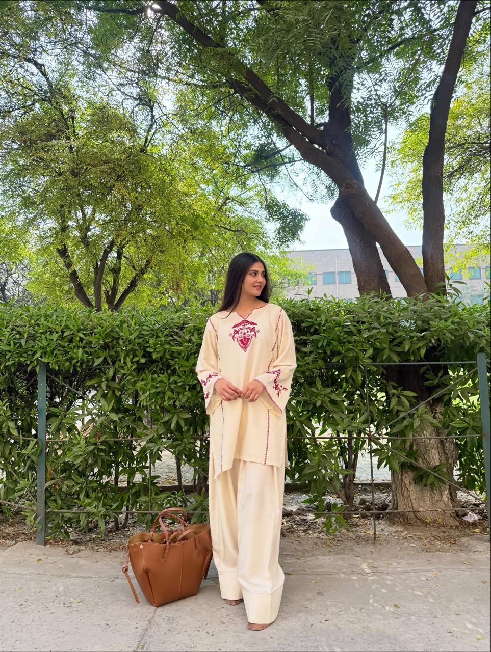 Loqab Embroidered Farshi Shalwar 2PC Winter Set