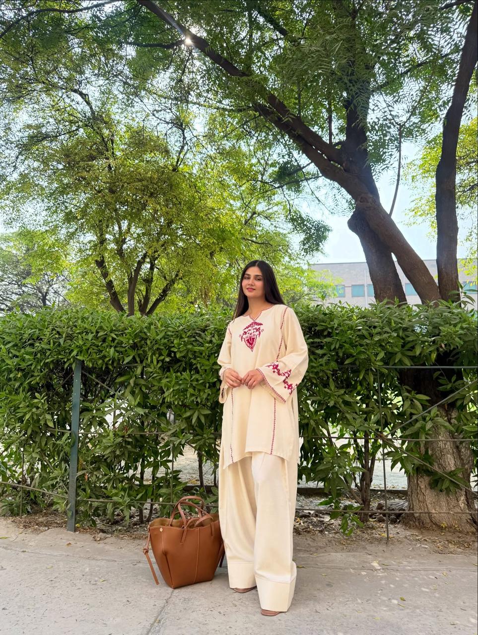 Loqab Embroidered Farshi Shalwar 2PC Winter Set