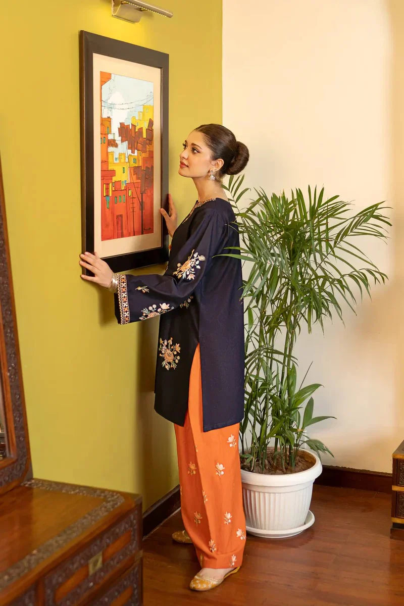 Chand Embroidered Farshi Shalwar 2PC