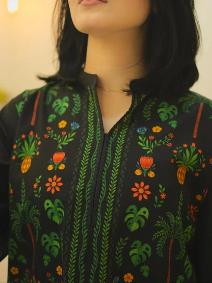 Khaddar Zohra Digital Co-Ord Set Premium Khaddar