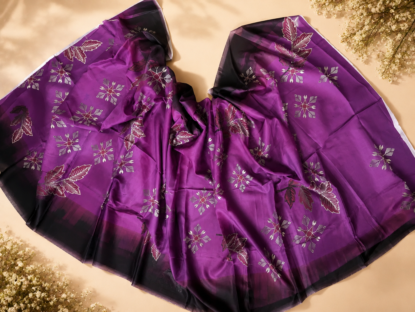 FizzabyZahir Royal Amethyst – Luxury Embroidered Lawn 3 Piece Unstitched Suit
