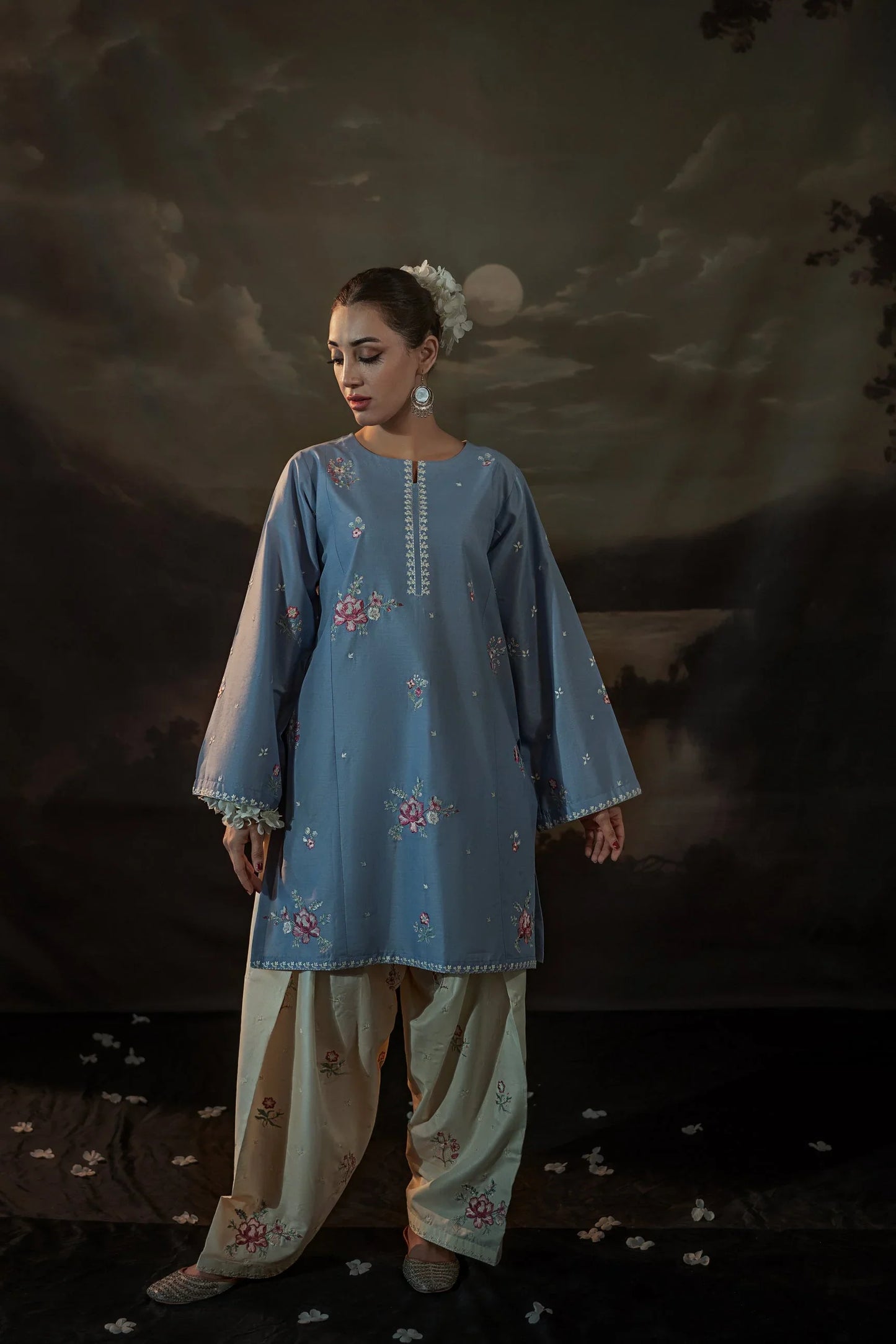 Fiza Embroidered 2PC Premium