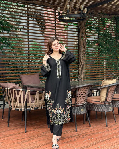 Lia Embroidery 2PC Premium Lawn Summer Collection