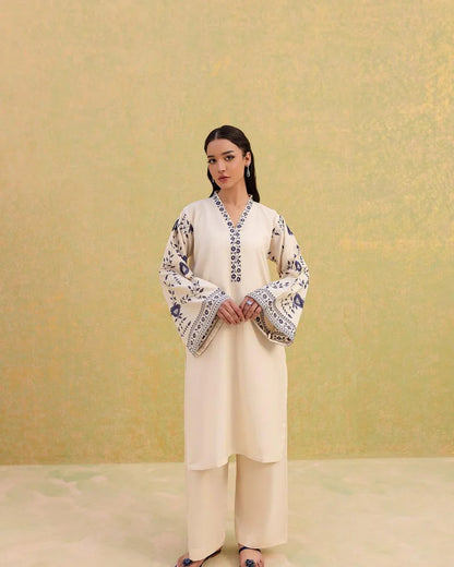 BluePret Embroidered 2PC Premium