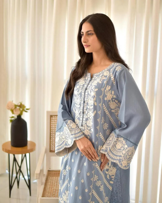 Sanober Embroidered 3PC Premium Lawn
