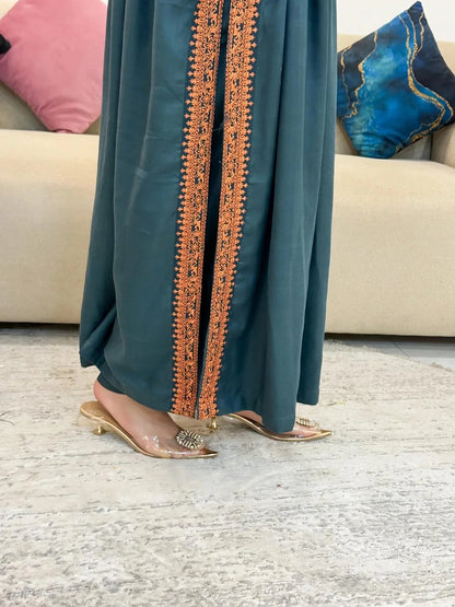 Gunkali Embroidered 72-Flair Co-Ord Winter Set