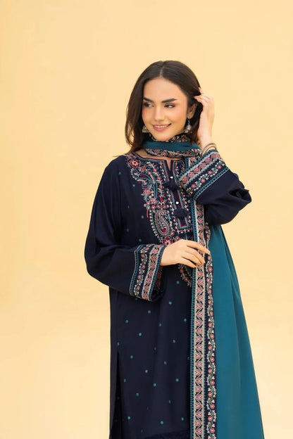 Alif Heavy Embroidered 3PC