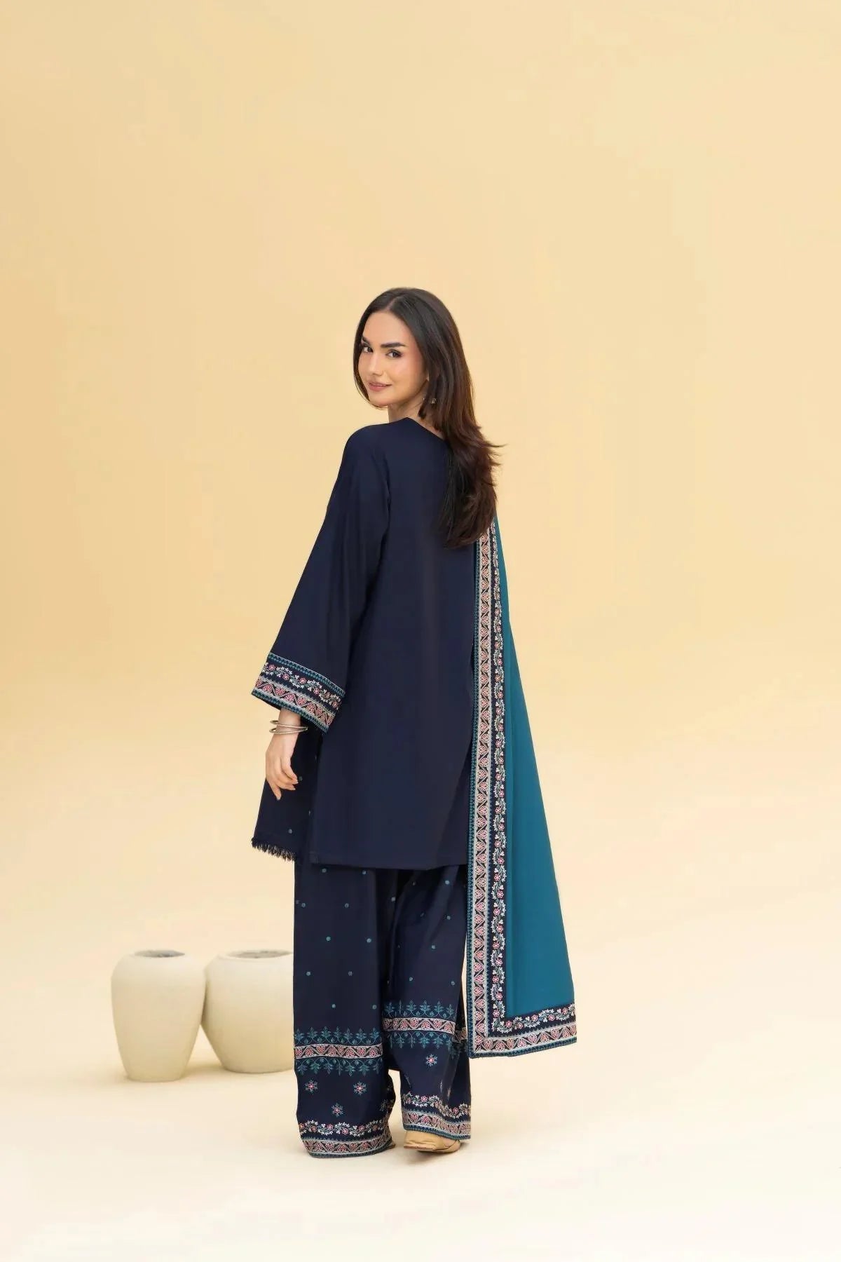 Alif Heavy Embroidered 3PC