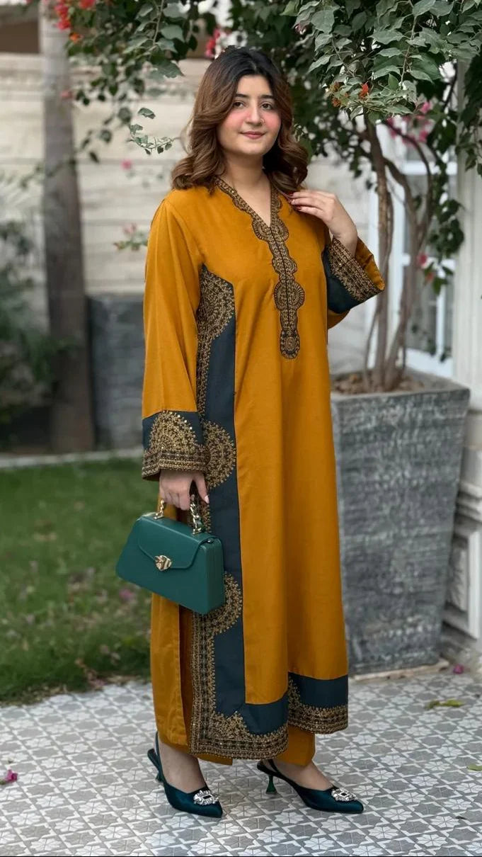 Naaz Embroidered Sequin Co-Ord Set