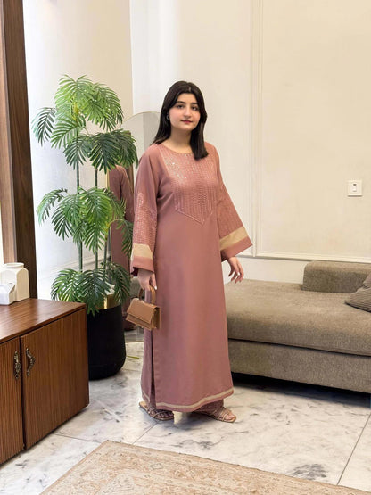 Suroor Embroidered Co-Ord Set Premium Arabic Lawn