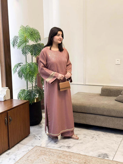 Suroor Embroidered Co-Ord Set Premium Arabic Lawn