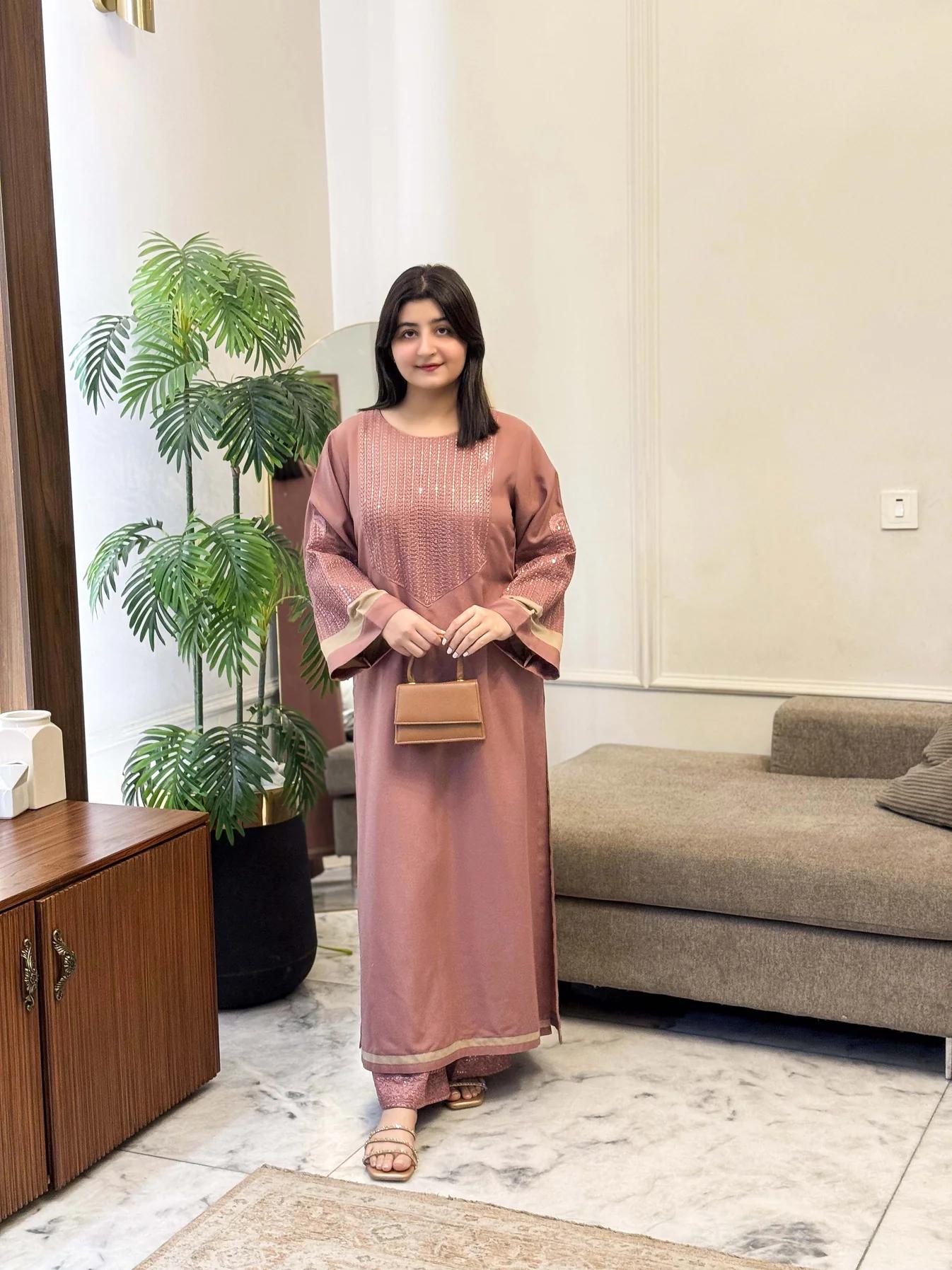 Suroor Embroidered Co-Ord Set Premium Arabic Lawn