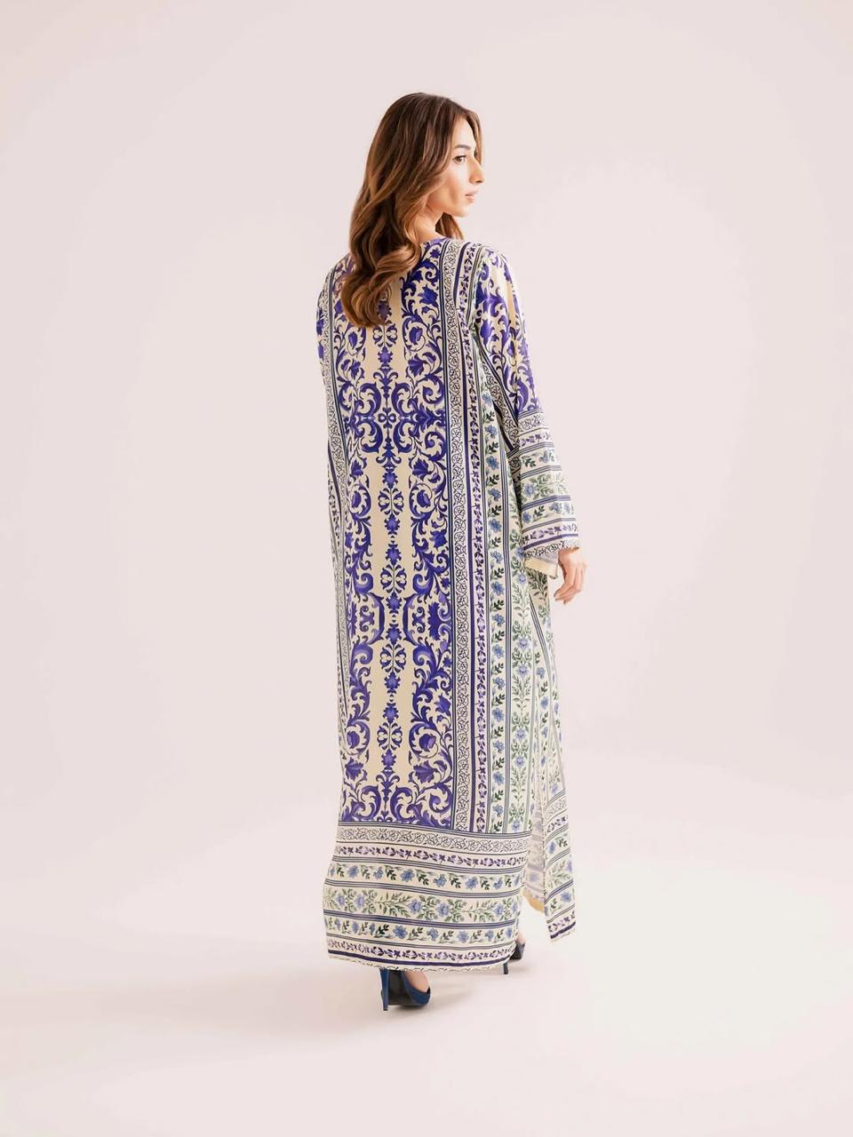 Yasmeen Digital Kaftaan Premium Lawn