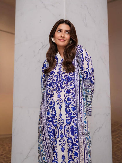 Yasmeen Digital Kaftaan Premium Lawn