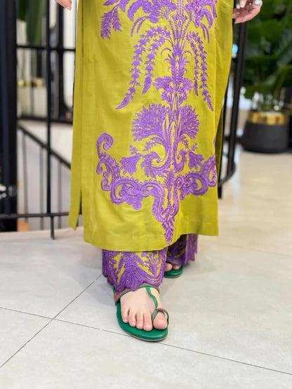 Fahmi Embroidered Co-Ord Set 2PC