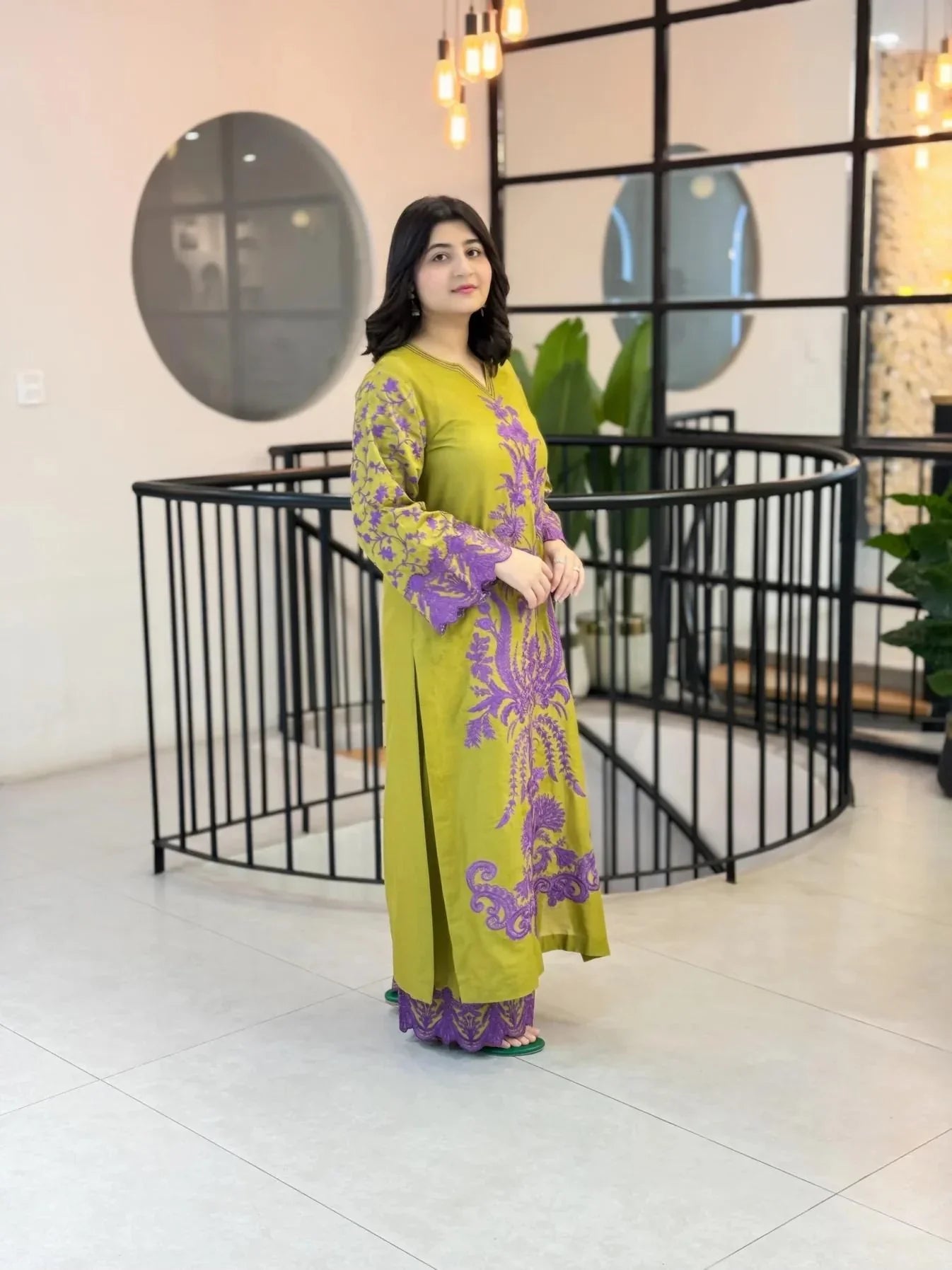 Fahmi Embroidered Co-Ord Set 2PC