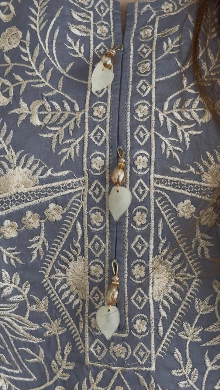 Daim Embroidered Co-Ord Set 2PC