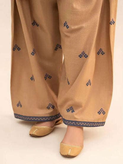 Reeza Embroidered Farshi Shalwar Set Premium Arabic