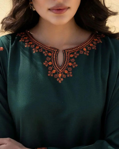 Grace Embroidery Premium Linen Set